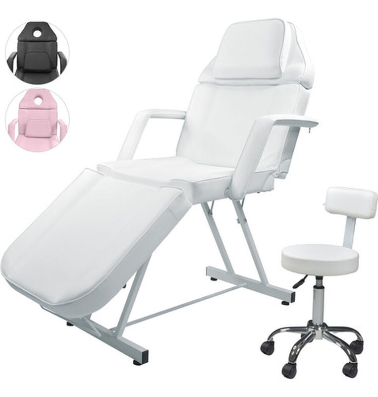 Silla Faciales Reclinable Sill&oacute;n Cama Masaje Sp... image number null