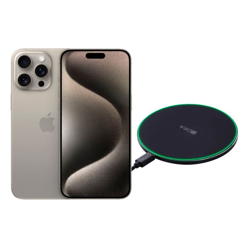 iPhone 15 Pro Max 256GB Natural E-SIM Reacondic... image number null