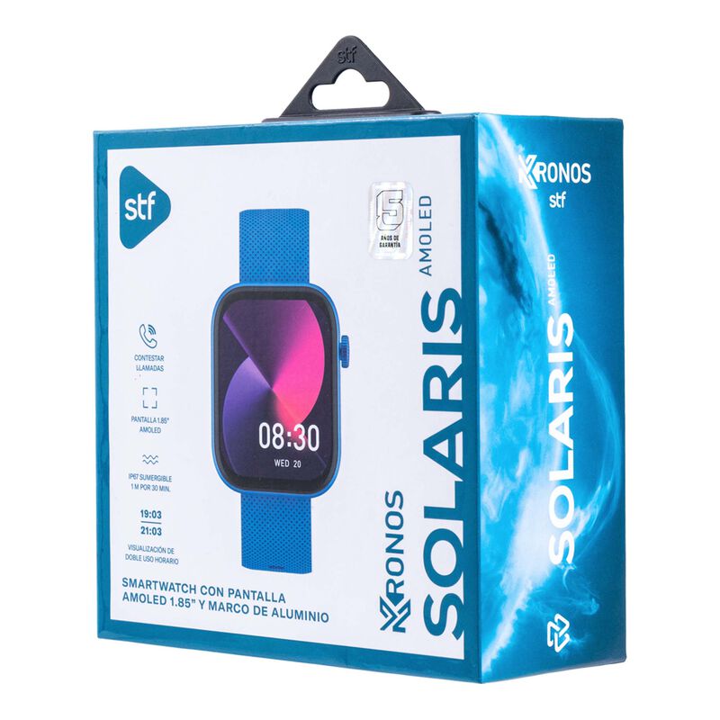 Smartwatch Kronos Solaris 1.85" Azul image number null