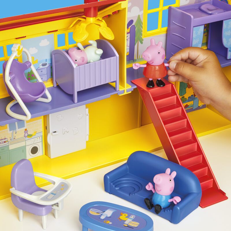 Playset Peppa Pig La Gran Casa Familiar De Pepp... image number null