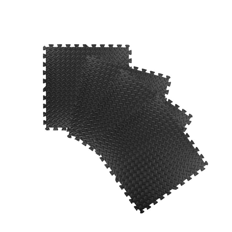 Tapete Foamy Negro para Ejercicio 4 piezas Blue... image number null