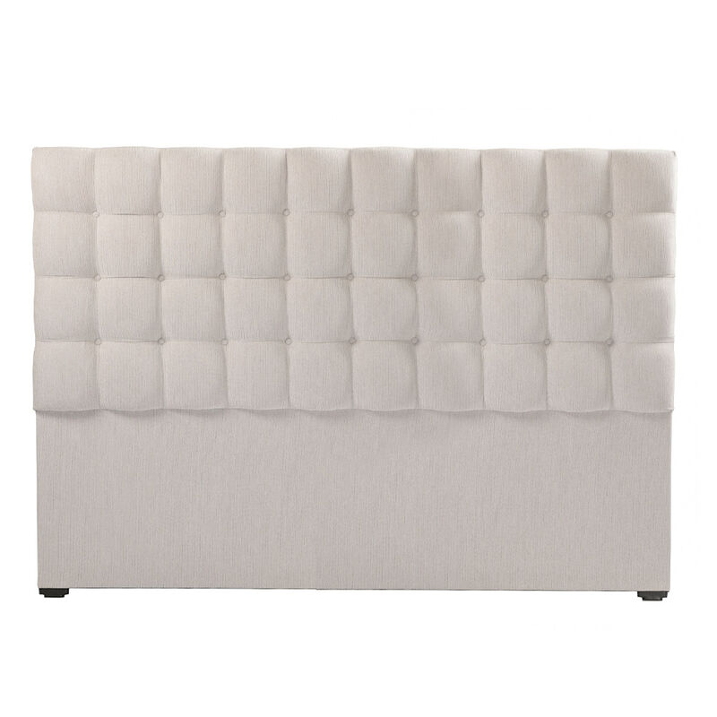 Cabecera King Size Trinity Slip Crema image number null