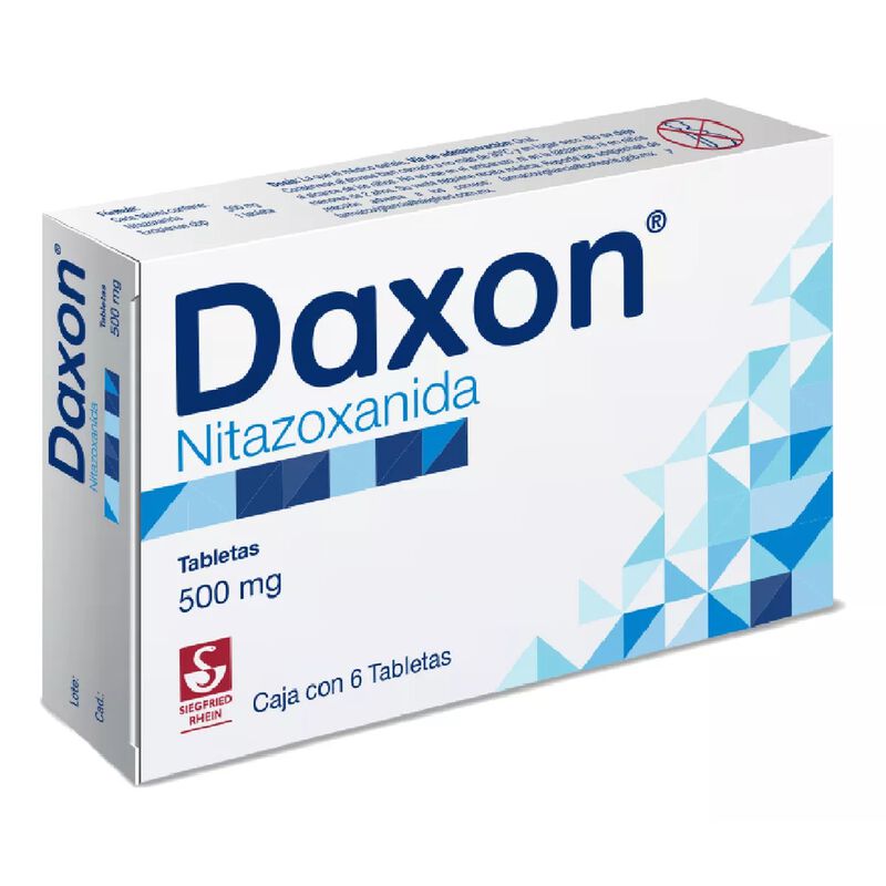 Daxon Tabletas 500 Mg, 6 Tabletas image number null