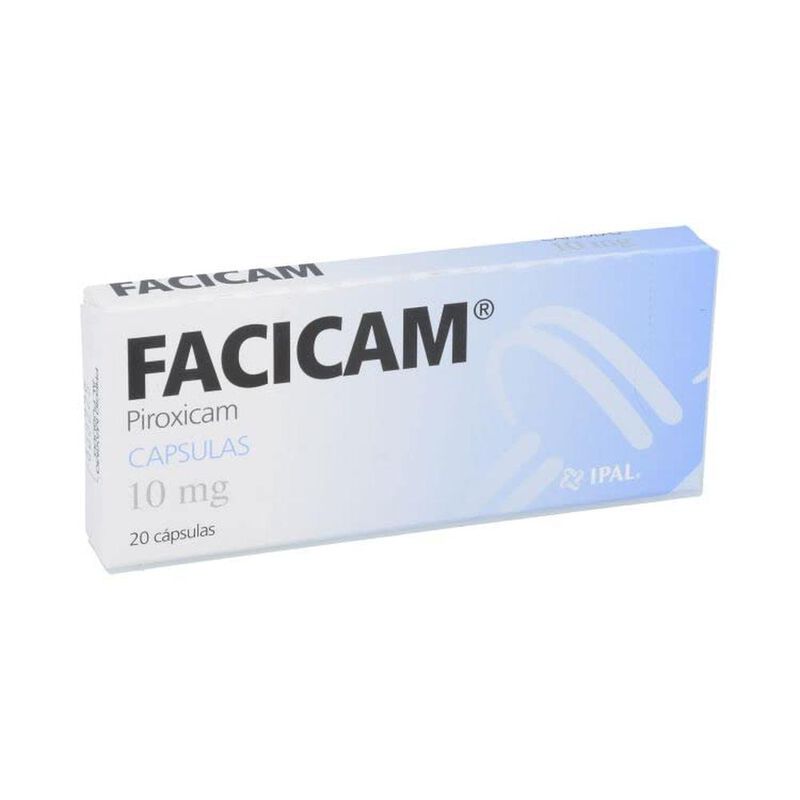 Facicam Facicam C&aacute;psulas, 10 Mg, color, 20 coun... image number null