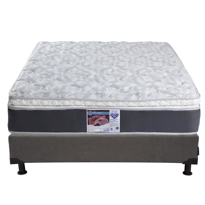 Colchón Queen Size Spring Air Marte+Almohada Di... image number null