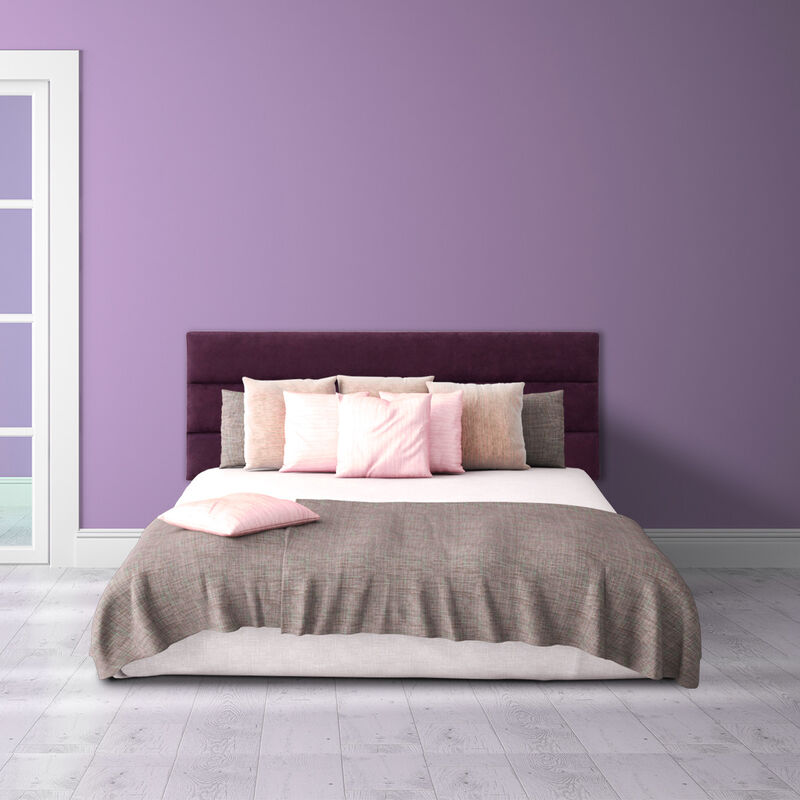 Cabecera King Size Dicasa Logan Morado image number null