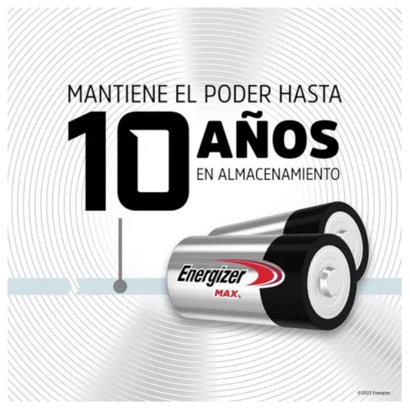 Pila Tamaño D Cilíndrica Energizer MAX Alcalina... image number null