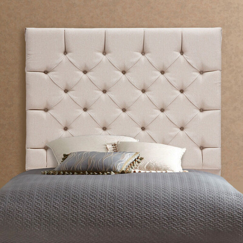 Cabecera King Size Dicasa Capri Beige image number null