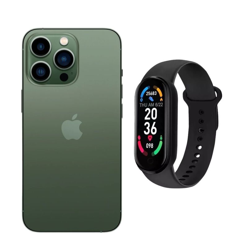 iPhone 13 Pro 128GB Verde Reacondicionado + Bra... image number null