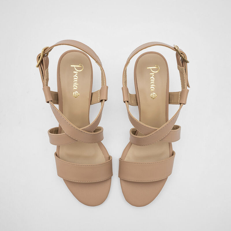 Pravia Zapatilla para mujer beige image number null