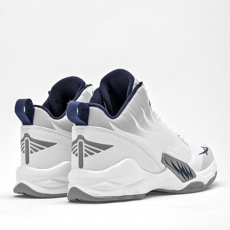 Pontiac Tenis deportivo para hombre. Blanco gri... image number null