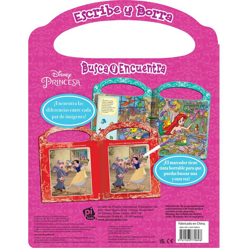 Princesa: Escribe y Borra, Busca y Encuentra image number null