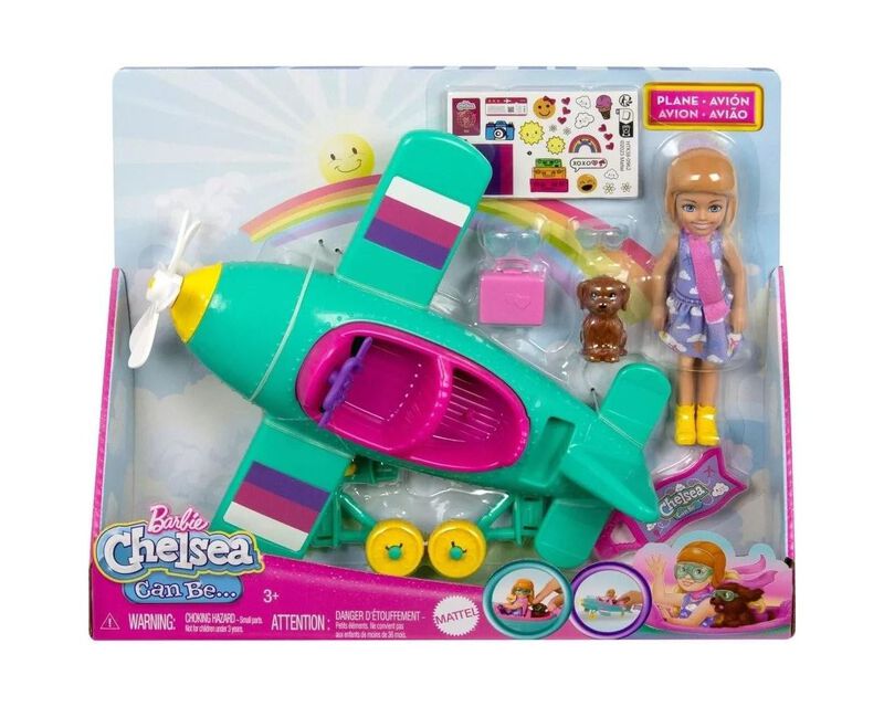 Barbie Chelsea Piloto Avi&oacute;n Htk38 image number null