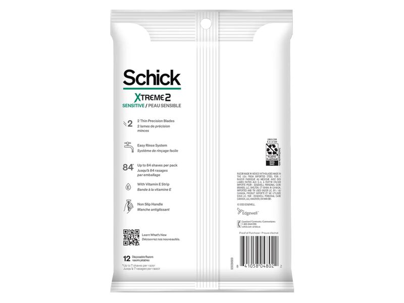 Maquinillas De Afeitar Desechables Schick Slim ... image number null