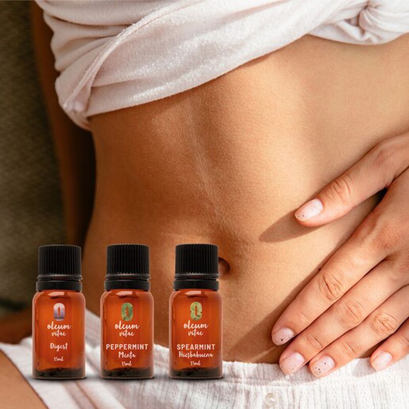 Oleum Vitae Kit Est&oacute;mago con Aceites Esenciales... image number null