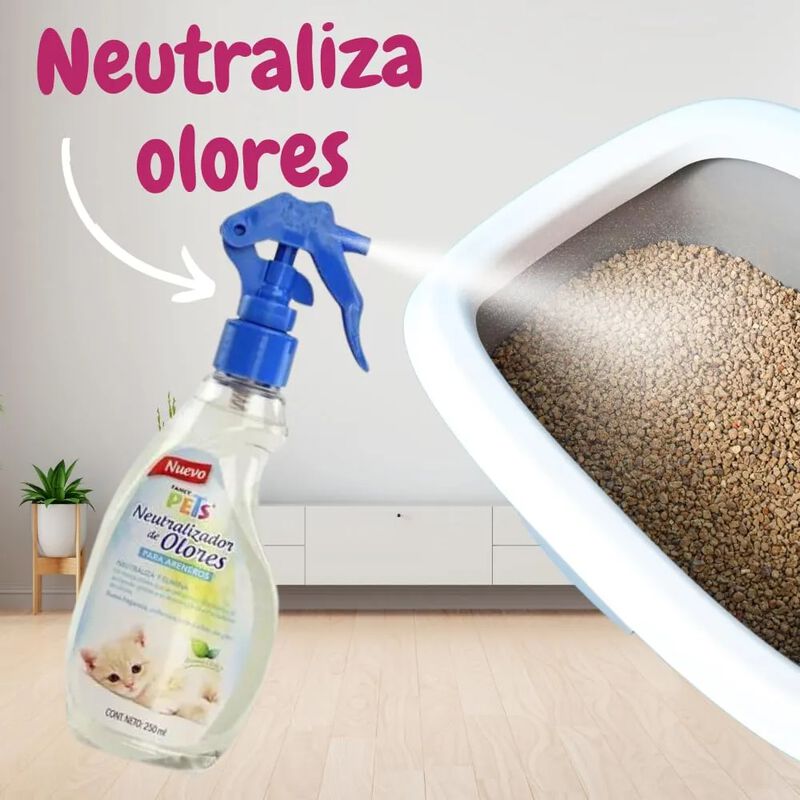 Fancy Pets. Kit Inicial Para Gatos con Arena, A... image number null