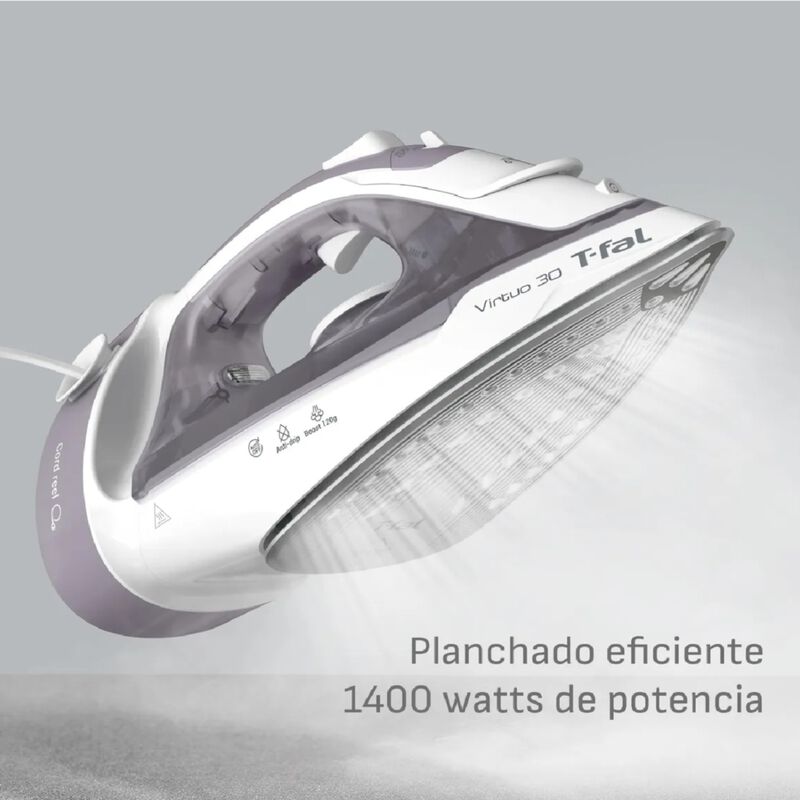 Plancha de Vapor T-Fal FV2C80U0 Virtuo 30 C/Cab... image number null