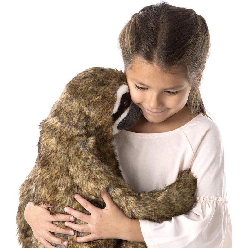 Melissa & Doug Peluche Realista De Perezoso, 14... image number null