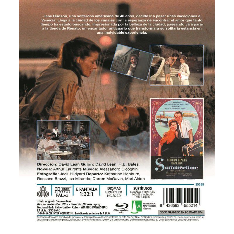 Locuras De Verano [dvdr] (1955) Summertime image number null