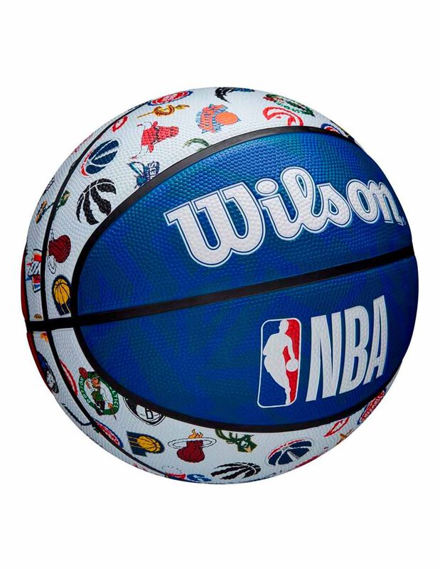 Bal&oacute;n B&aacute;squetbol Wilson NBA Multicolor WTB1301X... image number null