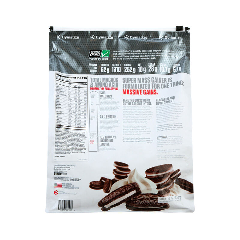 Proteina Super Mass Gainer Dymatize Nutrition 1... image number null