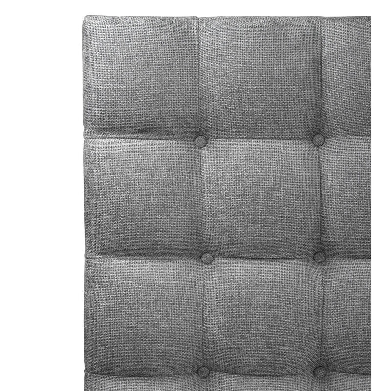 Cabecera Queen Size Trinity Slip Gris Oscuro image number null