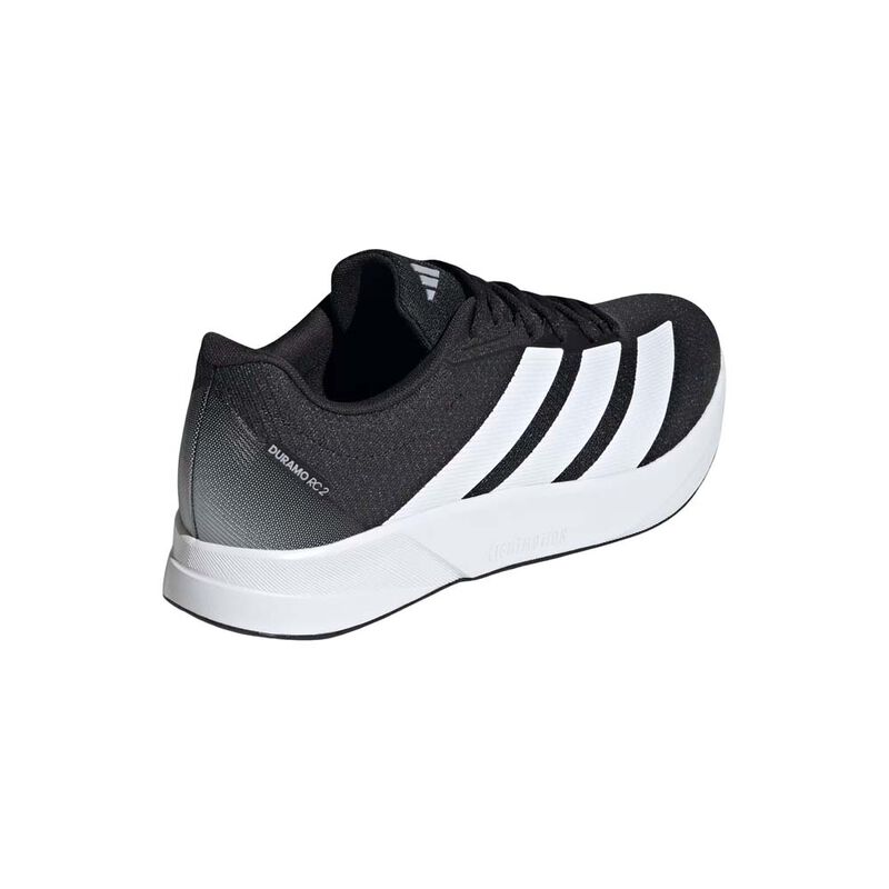 Tenis Adidas Para Hombre Duramo Rc2 Black White image number null