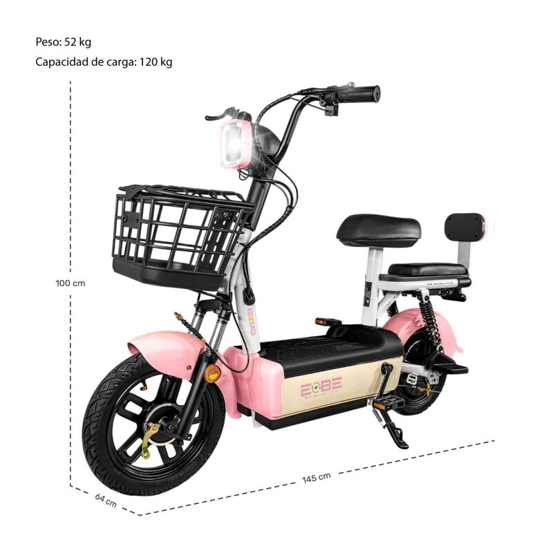 Bicicleta El&eacute;ctrica Bicimoto 350w 12v 25km/h Lu... image number null