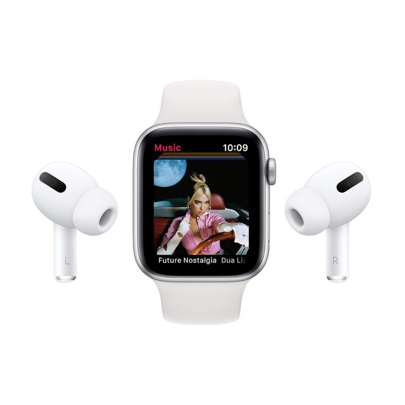 Apple Watch SE (GPS, 44MM) Plateado con Correa ... image number null