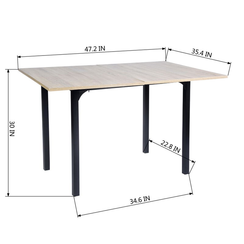 Mesa De Comedor Extendible Marlowe Color Natura... image number null