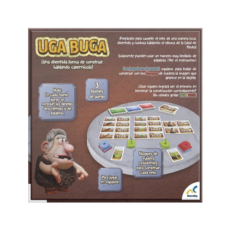 Juego De Mesa Para Jugar En Familia Uga Buga No... image number null