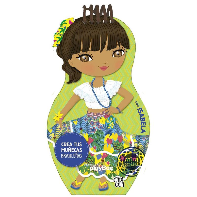 Mu&ntilde;eca Mini Miki Isabela De Brasil image number null