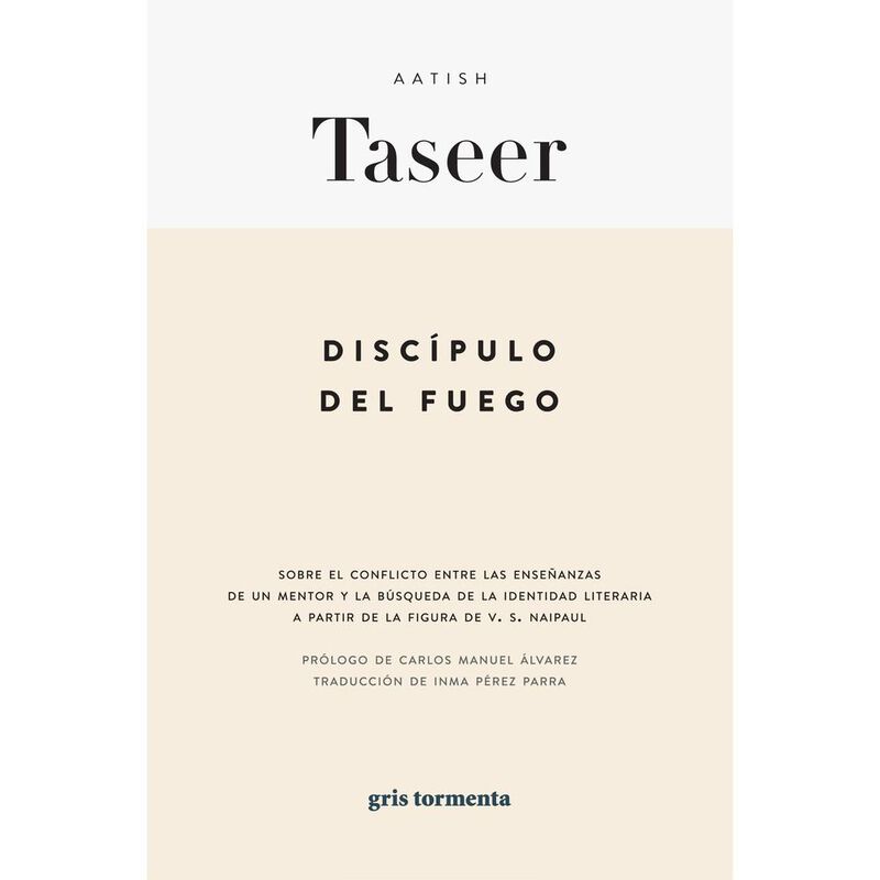 Disc&iacute;pulo Del Fuego, De Taseer Aatish, Gris Tor... image number null