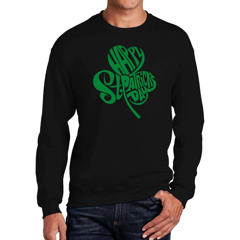 Sudadera De Cuello Redondo Word Art Para Hombre... image number null