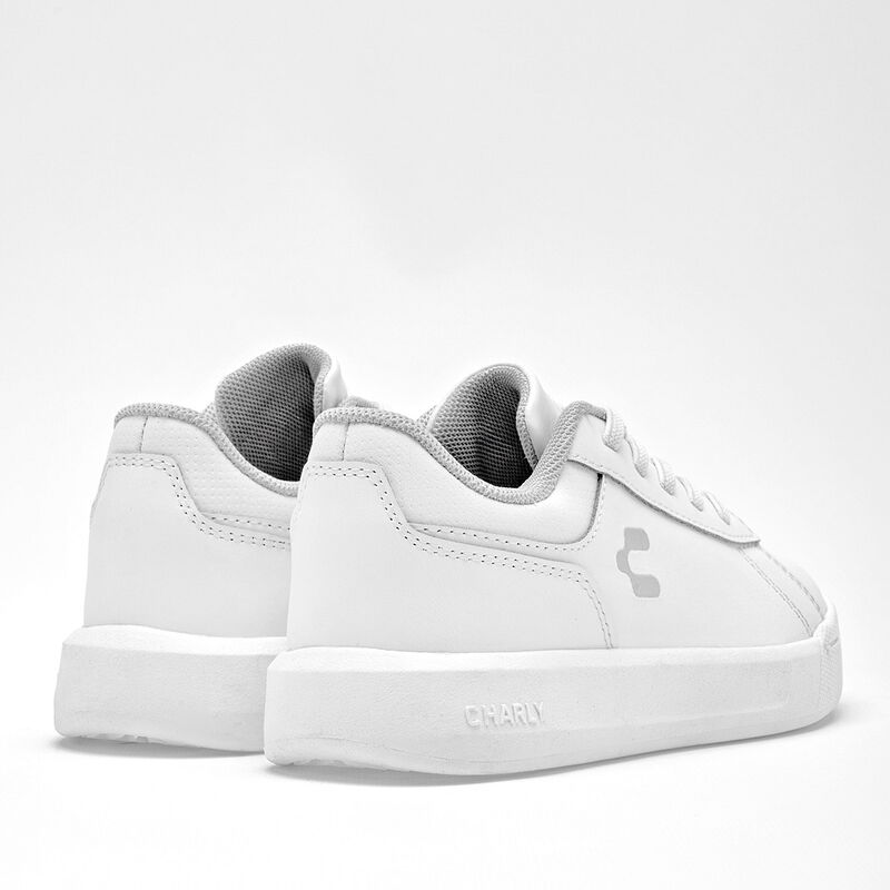 Charly Tenis urbano para ni&ntilde;o. Blanco, agujeta ... image number null