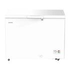 Congelador Horizontal 11 Ft Dual Antibacterial Blanco Aucma