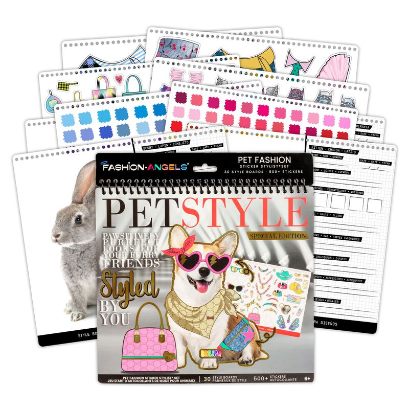 Pegatinas Stylist Fashion Angels Pet Fashion Pa... image number null