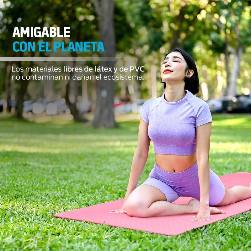 Tapete para Yoga y Pilates  de 9 mm con Correa,... image number null