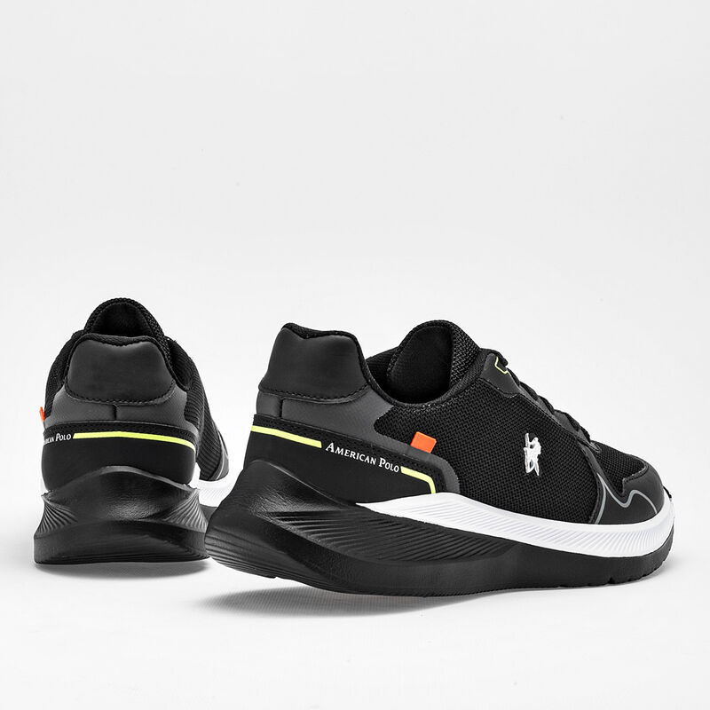 American Polo Tenis Urbano Para Hombre Negro Co... image number null