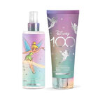 Disney 100, Set de Fragancia Corporal + Crema Humectante, Edici&oacute;n Campanita