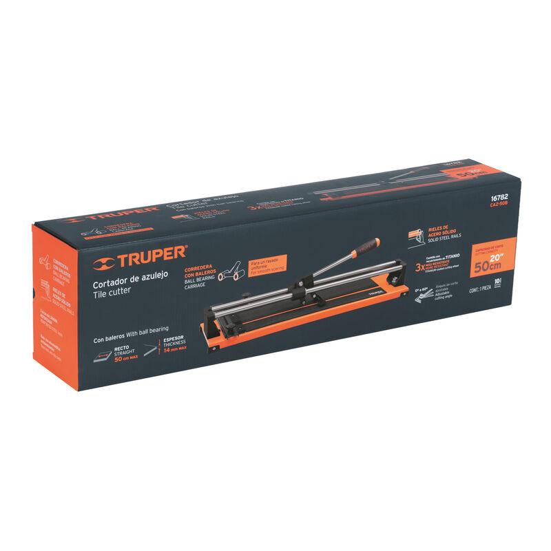 Cortador de Azulejo 20' (51 cm) con Baleros Tru... image number null
