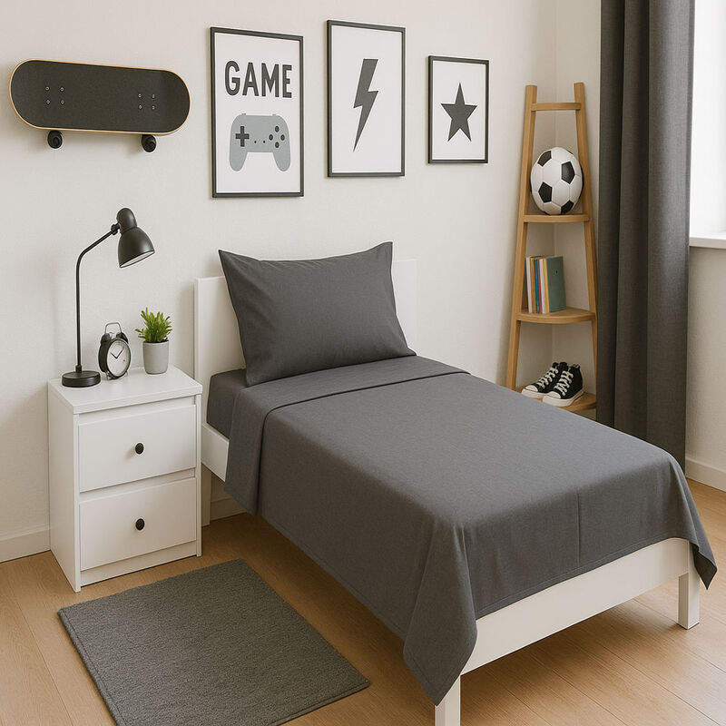 Juego de S&aacute;banas Microfibra Suaves y Duraderas ... image number null