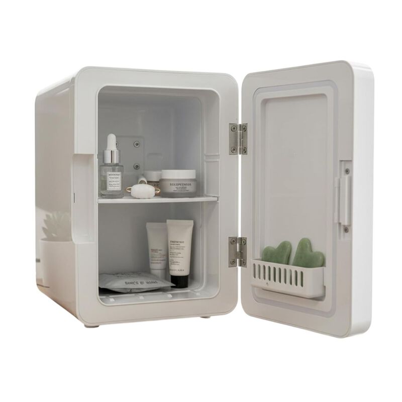 Mini Refrigerador con Espejo LED de 4 L, Termoe... image number null