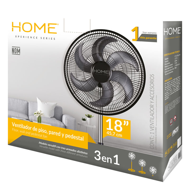 Ventilador Multiposicion Aksi 18 pulg 3 Velocid... image number null