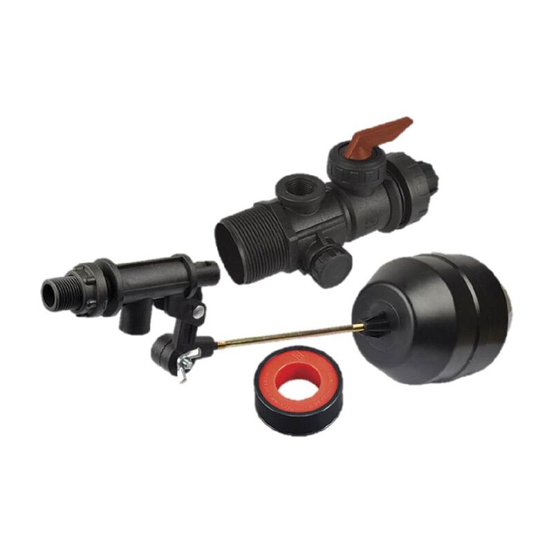 Tinaco Tricapa Iusa, 600 L., Negro + Accesorios... image number null