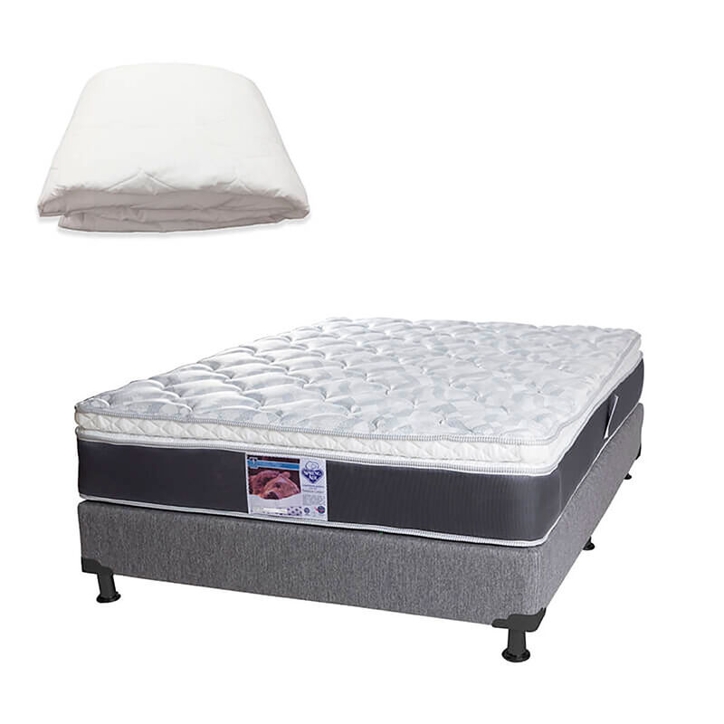 Colch&oacute;n Queen Size Spring Air Marte+Protector +... image number null