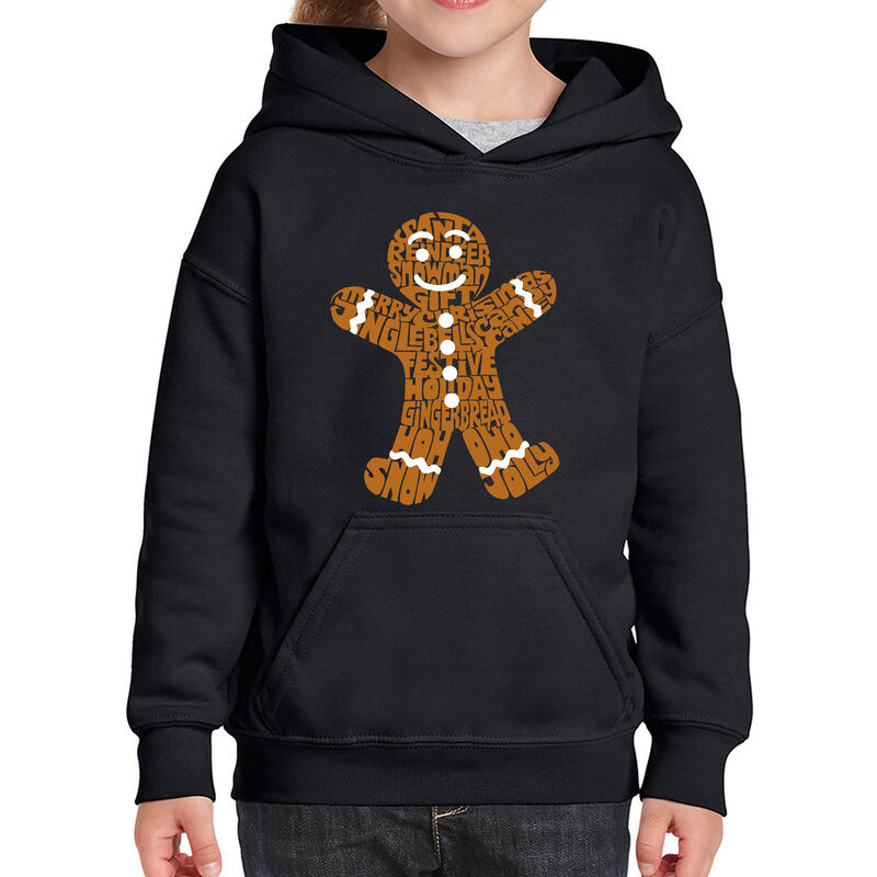 Sudadera Con Capucha Word Art Para Ni&ntilde;a - Mu&ntilde;ec... image number null