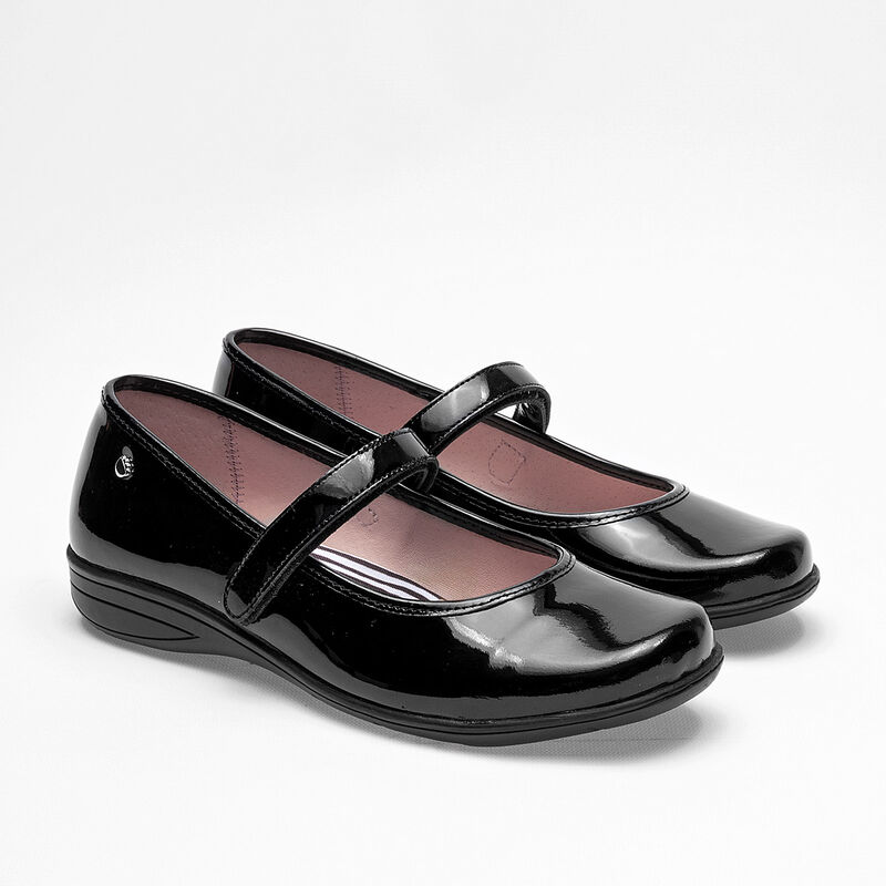 Elefante Balerina para mujer negro charol image number null