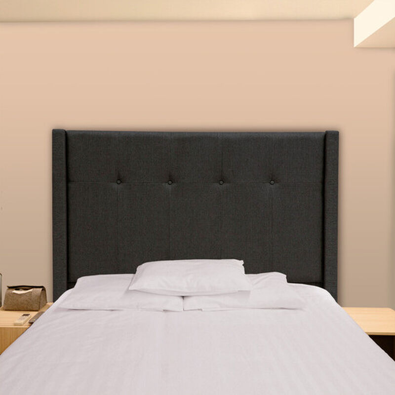 Cabecera King Size Dicasa Toledo Gris Carbon image number null