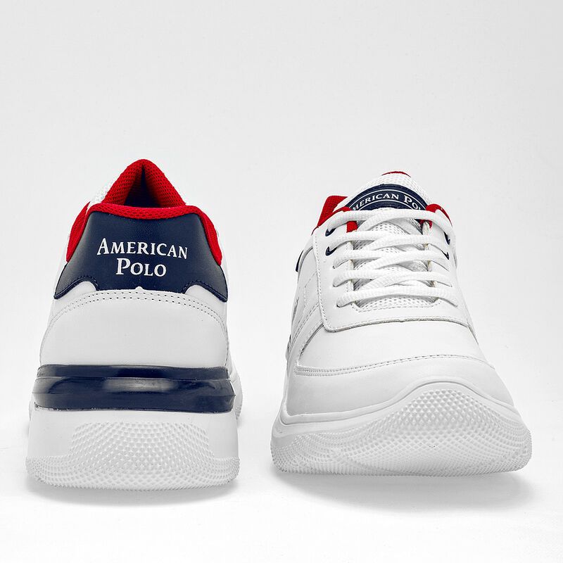 American Polo Tenis urbano para hombre blanco m... image number null